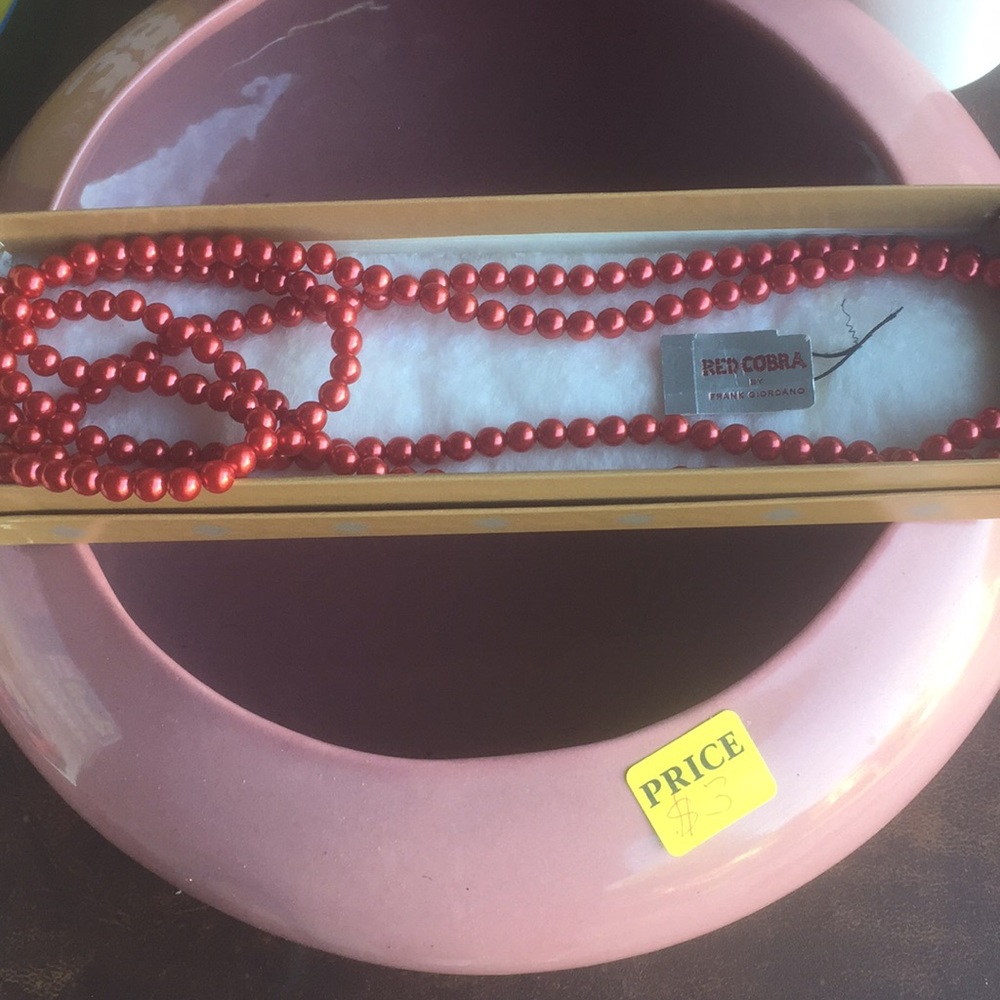Red Cobra red necklace